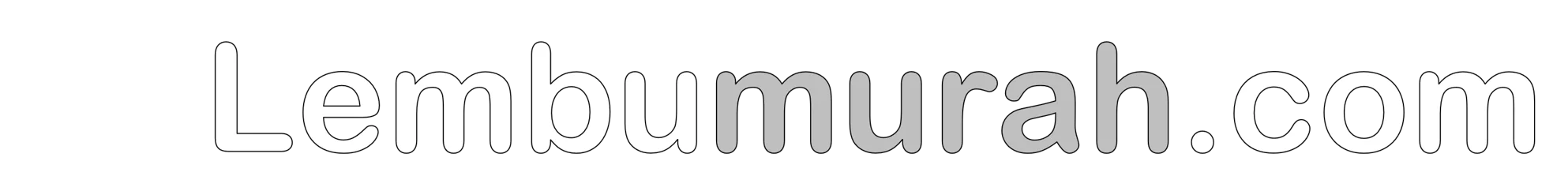 lembumurah.com logo greyscaled